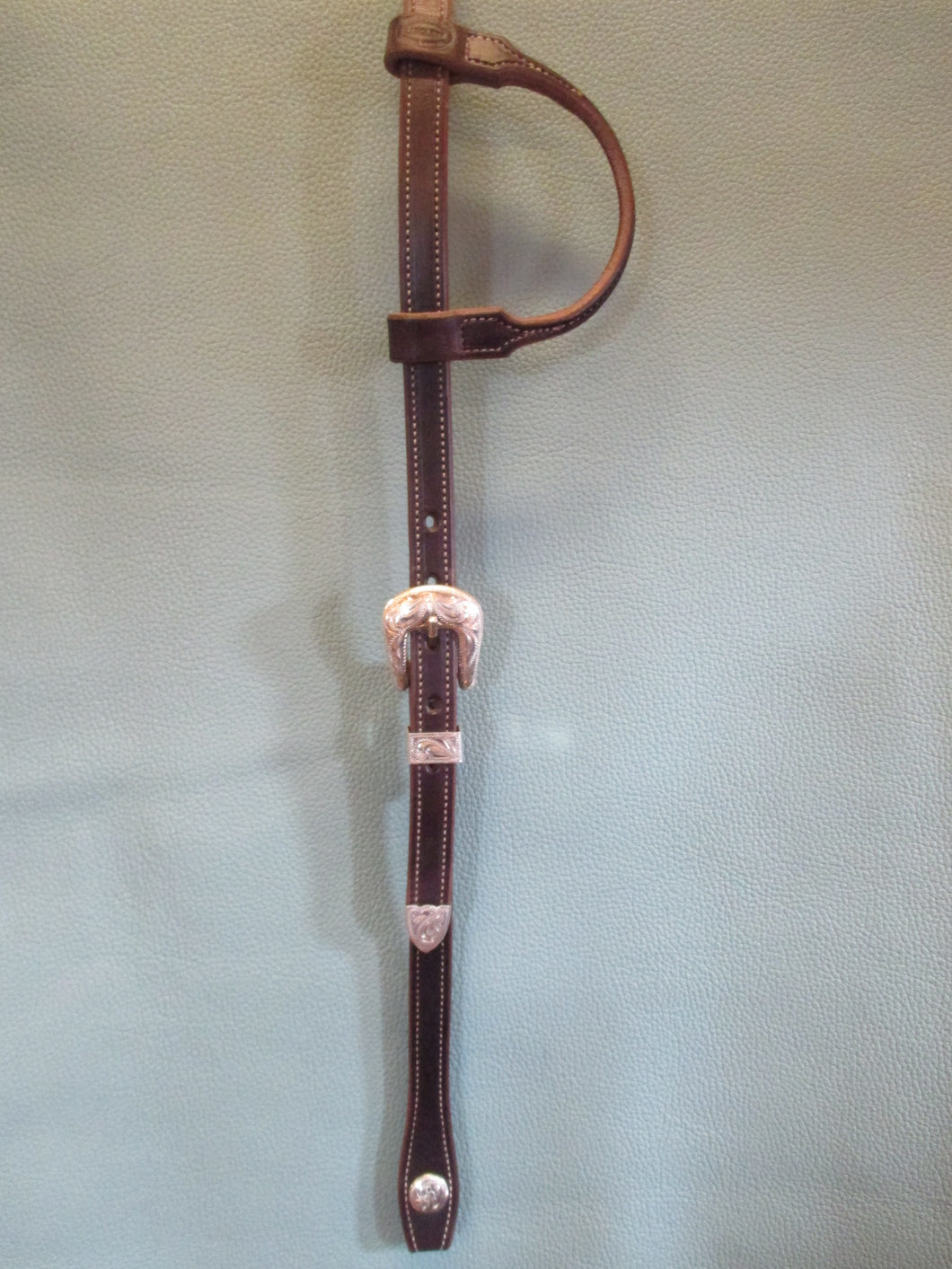 San Antonio Silver Sliding Ear Headstall